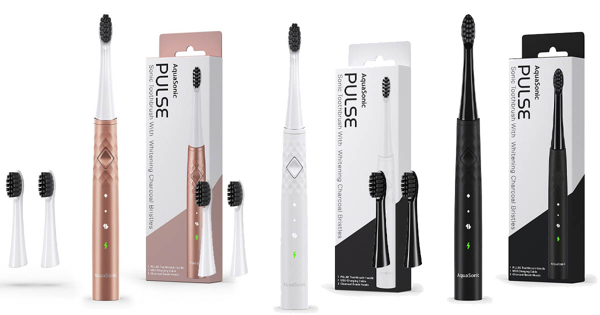 Aquasonic pulse toothbrush