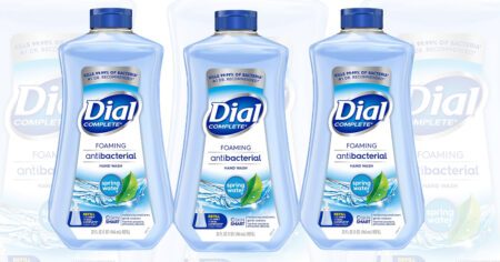 Dial foaming handsoap