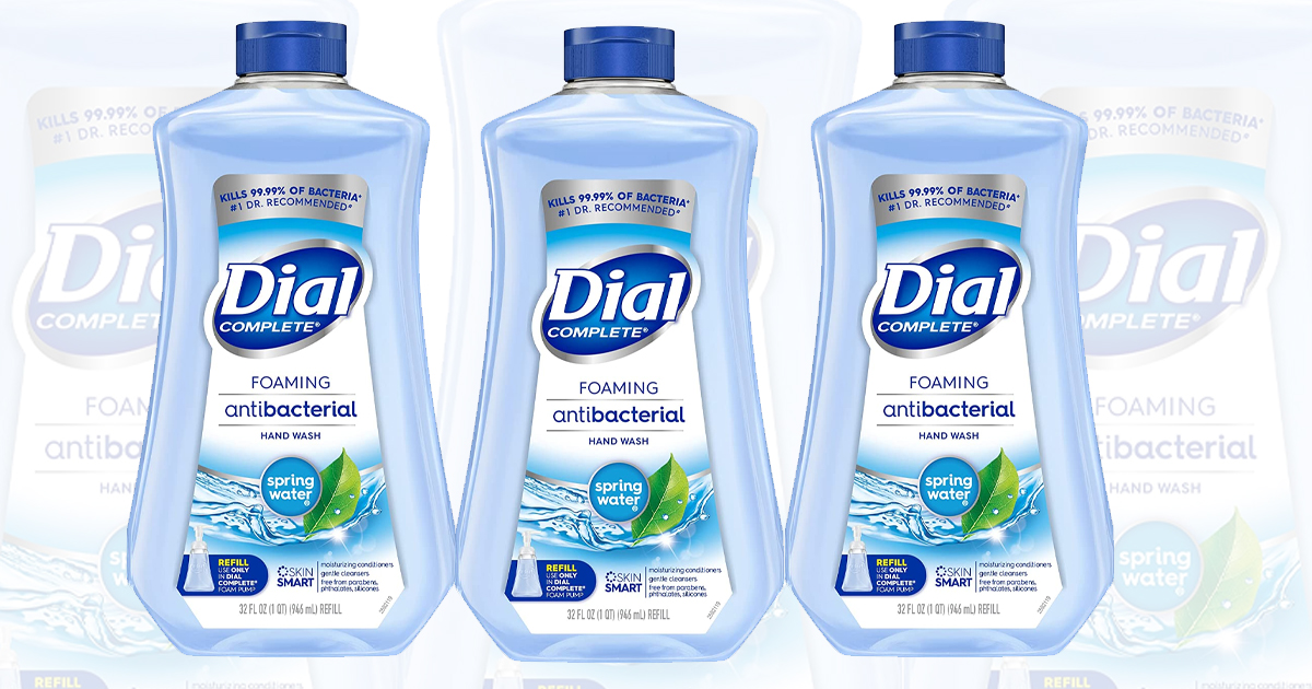 Dial foaming handsoap