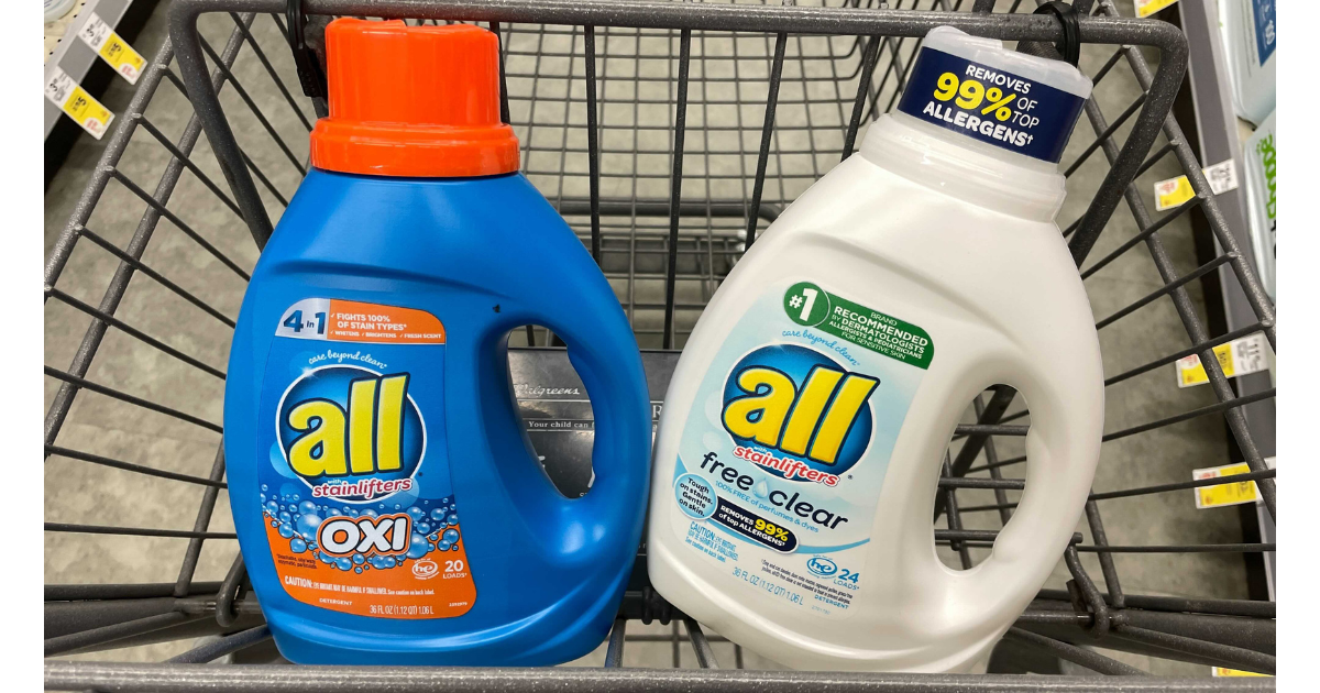 all laundry detergent