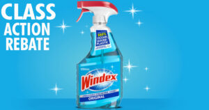 class action rebate windex