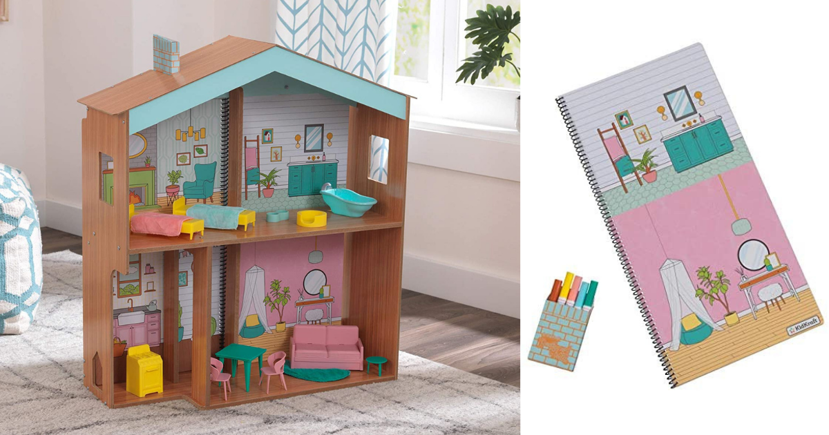 kidkraft wooden dollhouse