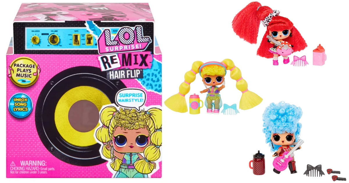 lol remix surprise doll
