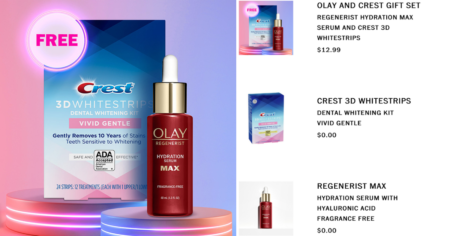 olay and crest gift set