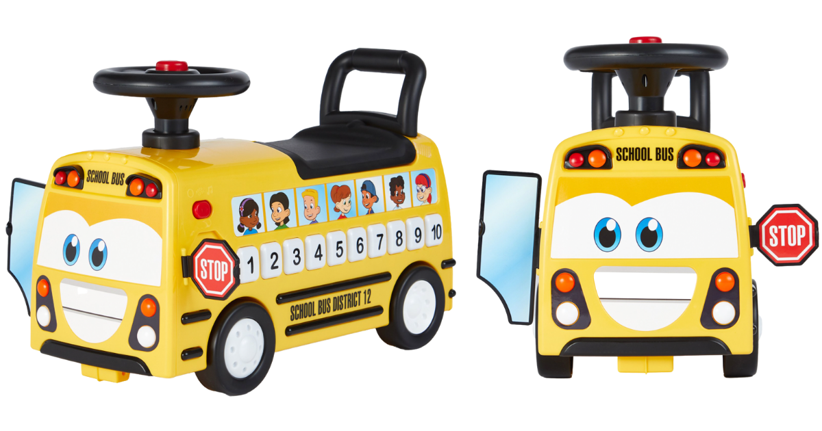 ride on school bus walmart