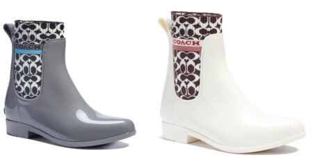 COACH RAIN BOOTS
