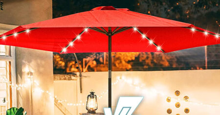 LED PATIO UMBRELLA