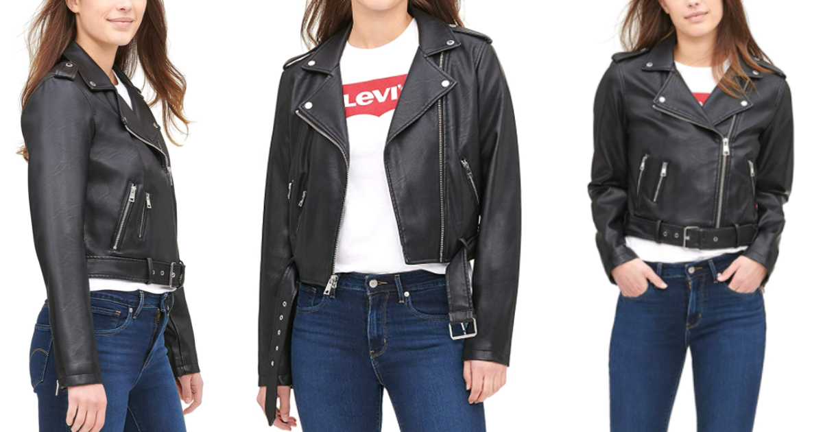 LEVI WOMENS MOTORCYCLE JACKET