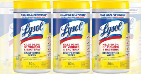 Lysol Wipes Pack