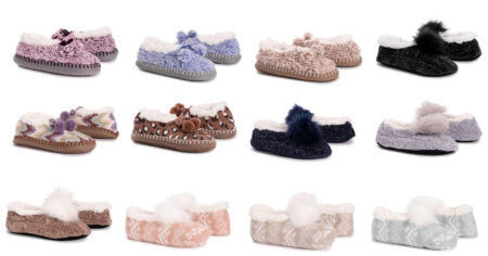 Muk Luk Ballerina Slippers