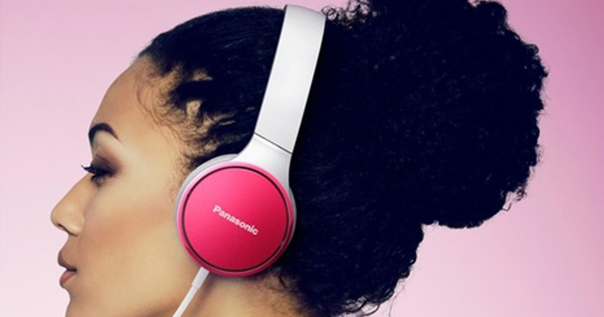 PANASONIC ON EAR HEADPHONES WITH MIC