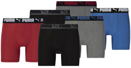 PUMA MENS BOXER BRIEFS PACK
