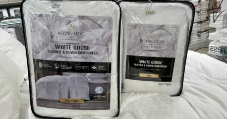 Royal Luxe Goose Down Comforter scaled