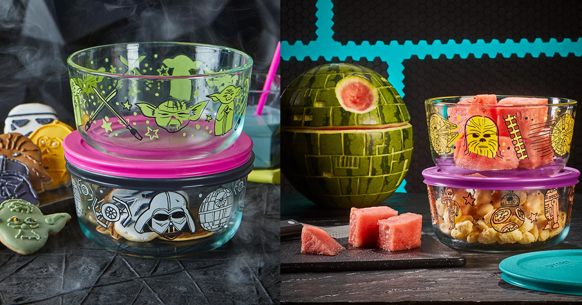 Starwars Pyrex dishes