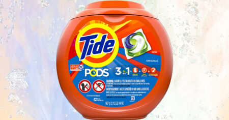 TIDE PODS COUNT