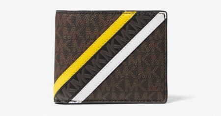 michael kors billfold lemon wallet