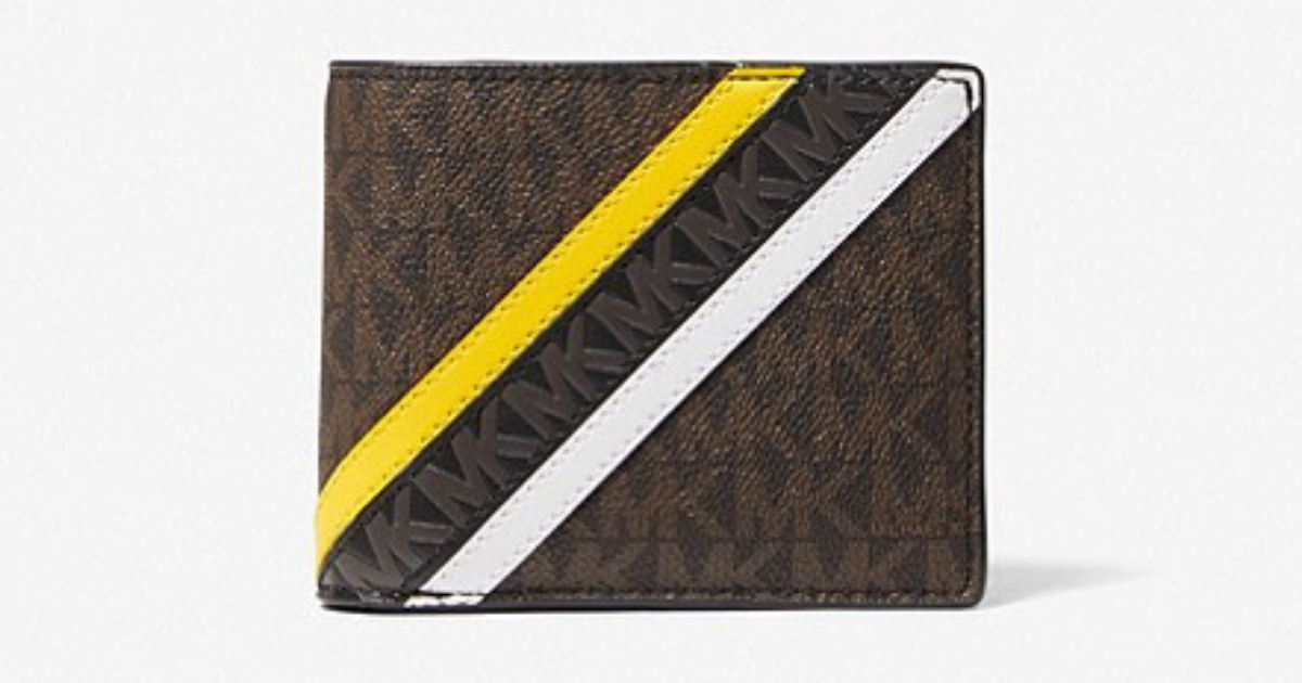 michael kors billfold lemon wallet