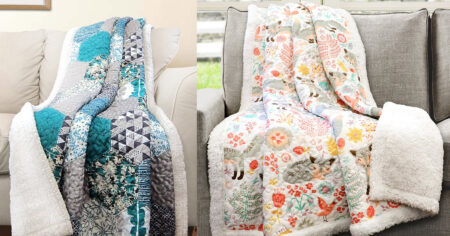 quilted throws