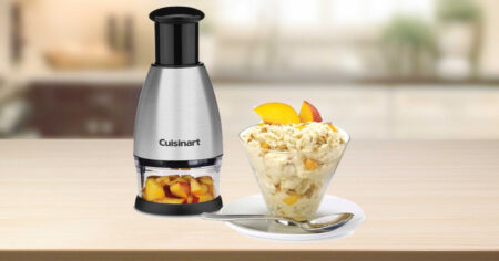 Cuisinart Black Stainless Steel Push Chopper