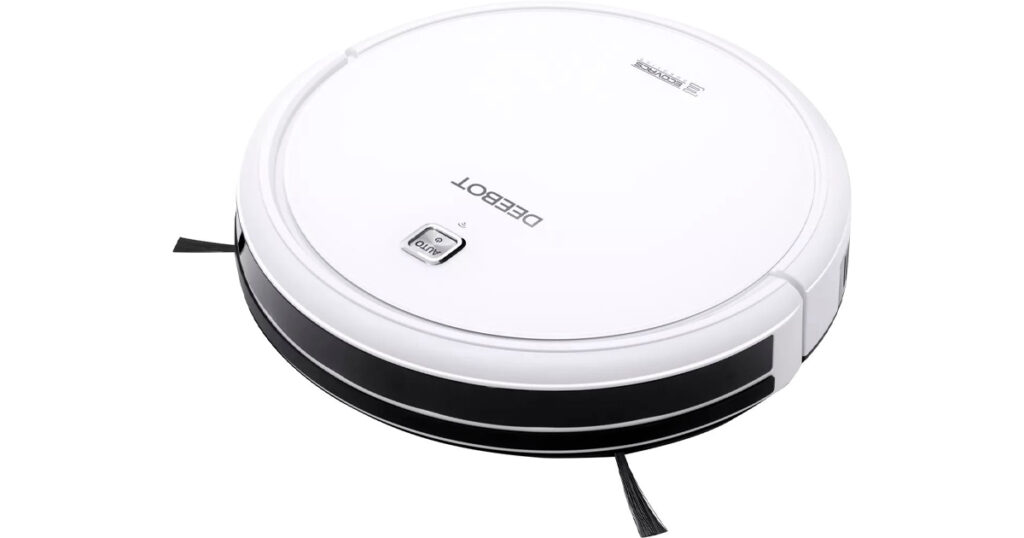 ECOVACS Robotics DEEBOT N Wi Fi Connected Robot Vacuum White