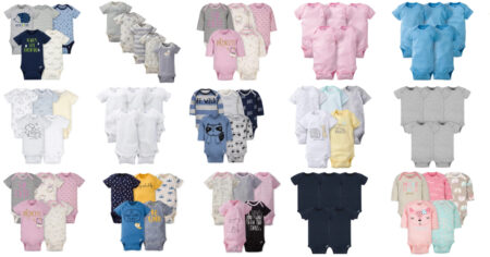 GERBER PACK BODY SUITS
