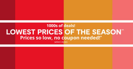 JCPENNEY LOWEST PRICES SALE