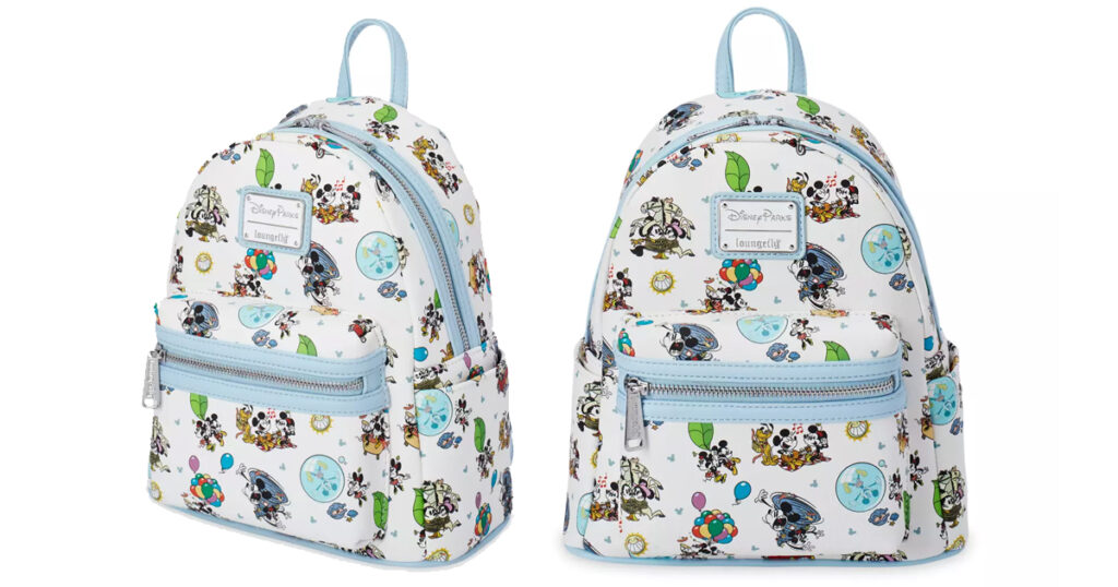 Mickey Minnies Runaway Railway Loungefly Mini Backpack