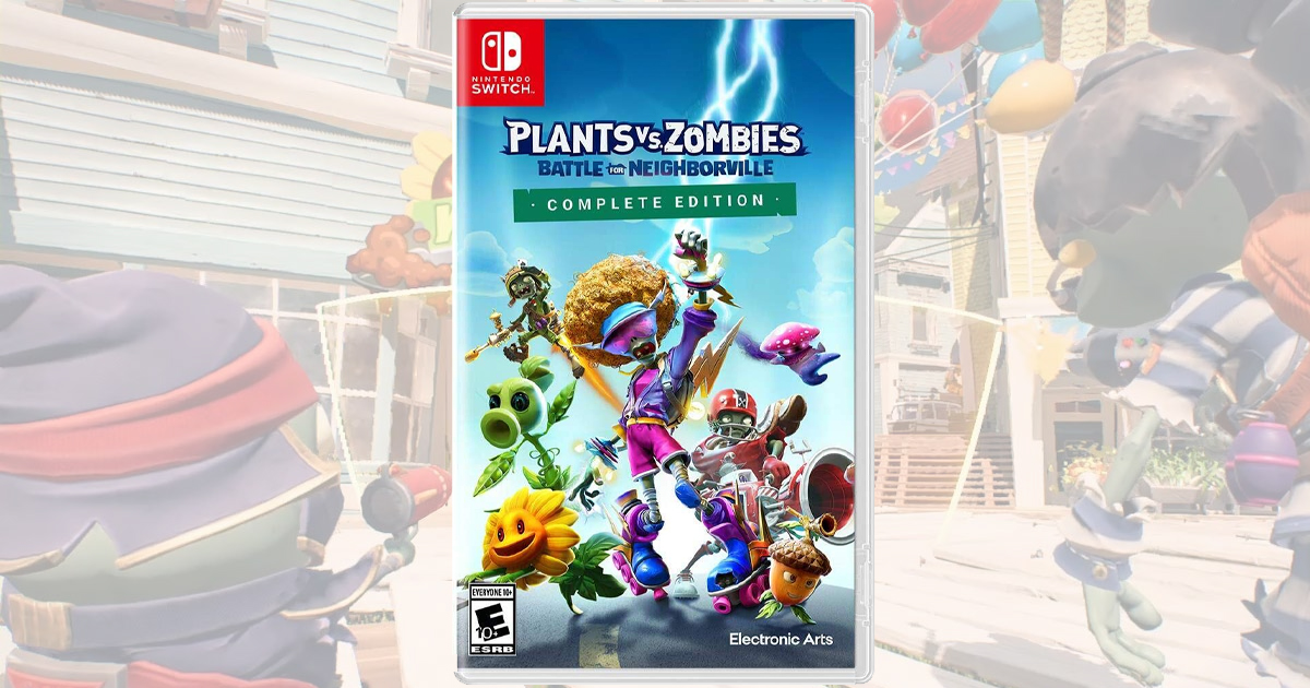 PLANTS VS ZOMBIES NINTENDO SWITCH