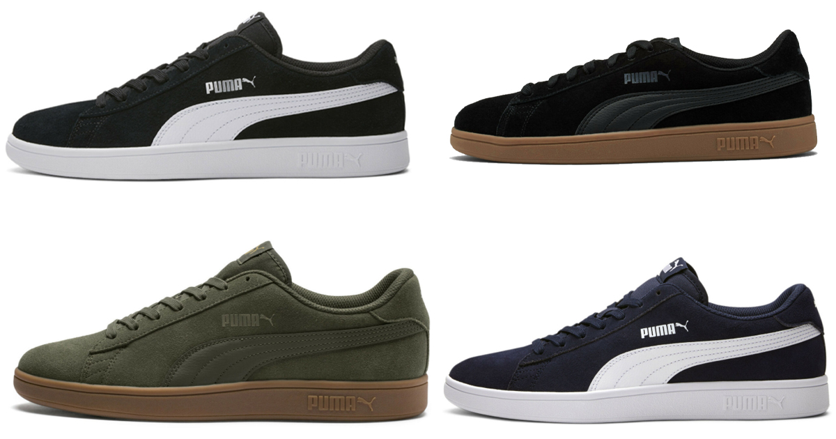 PUMA Mens Smash V Sneakers