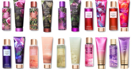 VICTORIAS SECRET MISTS BODY LOTIONS