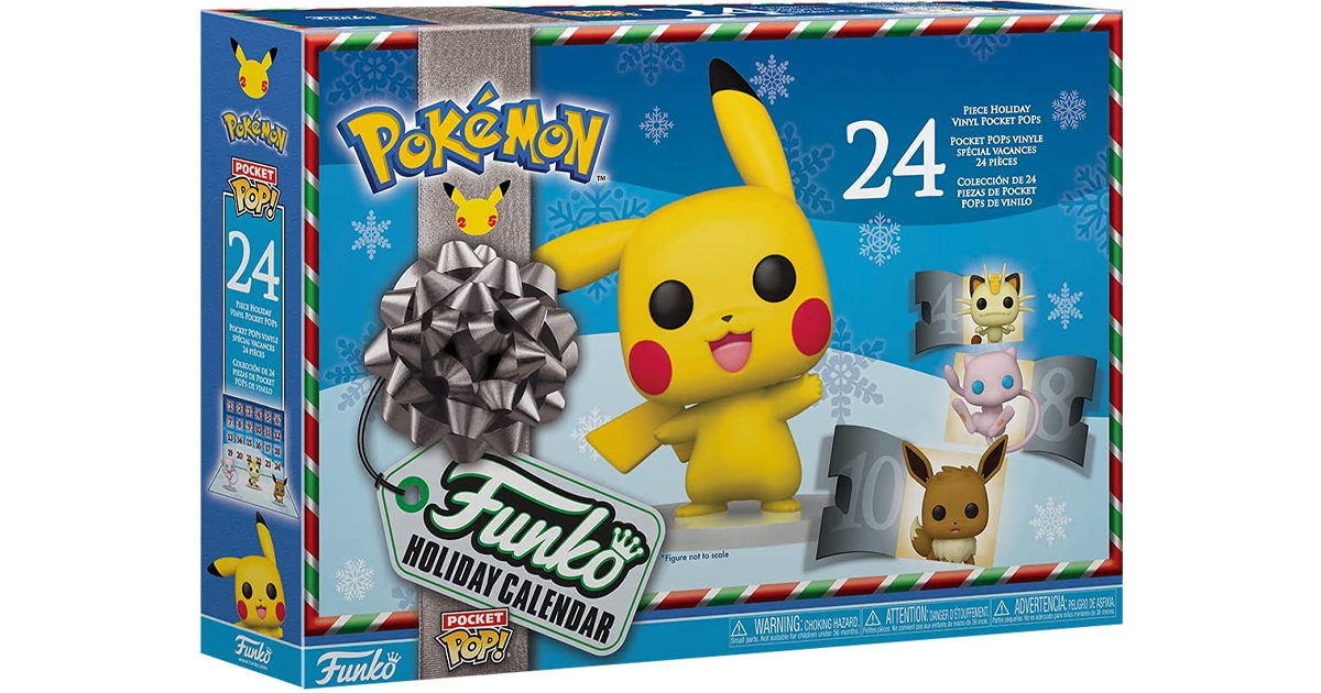 funko pop pokemon advent calendar