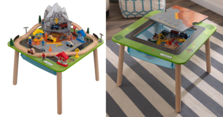 kidkraft wooden train set