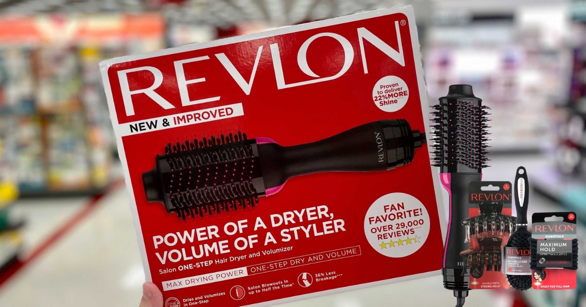 revlon round brush plus kit