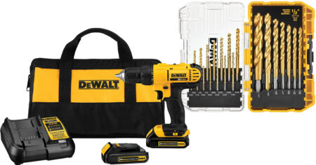 DEWALT V Max Cordless Drill Driver Kit Compact