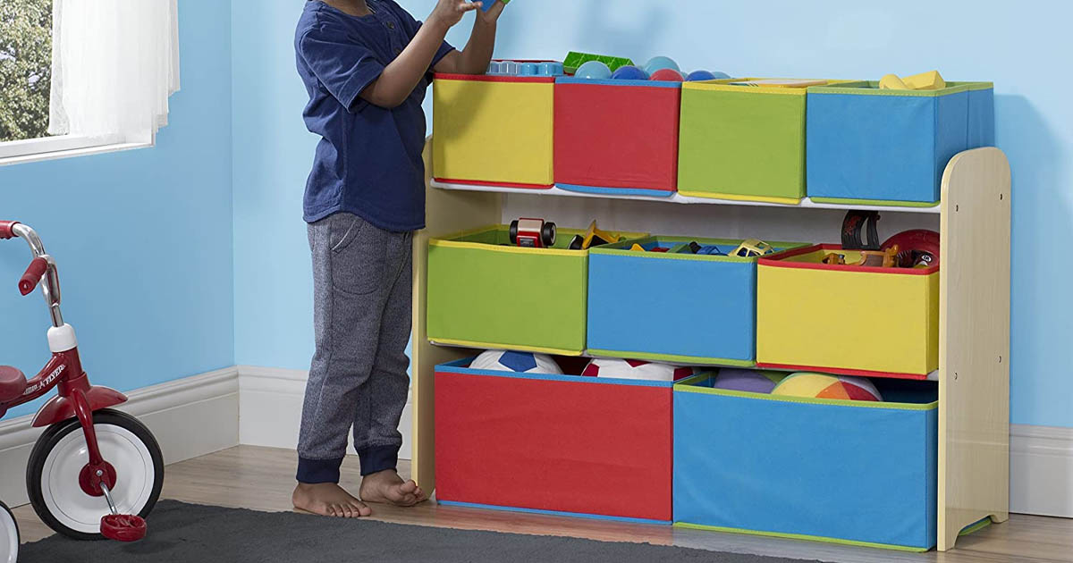 Delta Children Deluxe Bin Toy Storage Organizer