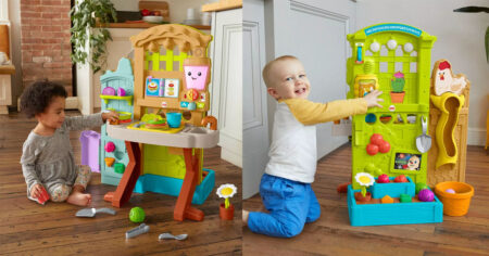 Fisher Price Laugh Learn Grow the Fun Garden to Kitchen