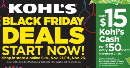 KOHLS BLACK FRIDAY