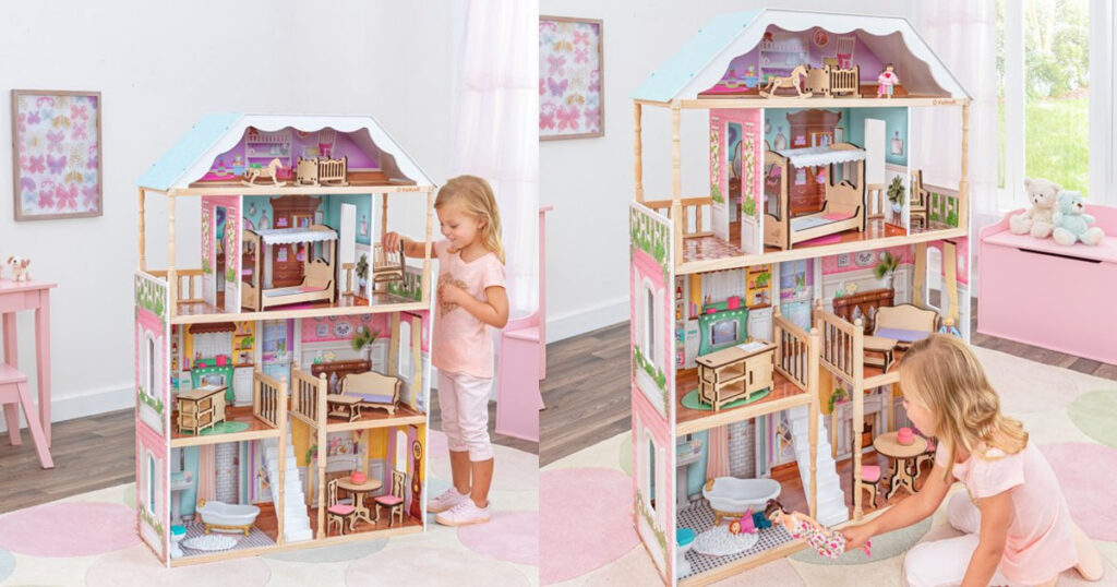 KidKraft Charlotte Classic Wooden Dollhouse