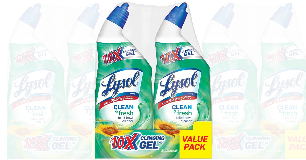 LYSOL POWER TOILET BOWL CLEANER