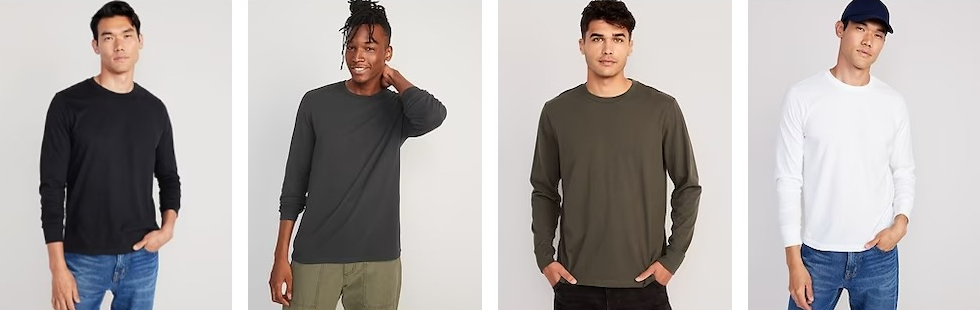 Mens Long Sleeve Tees