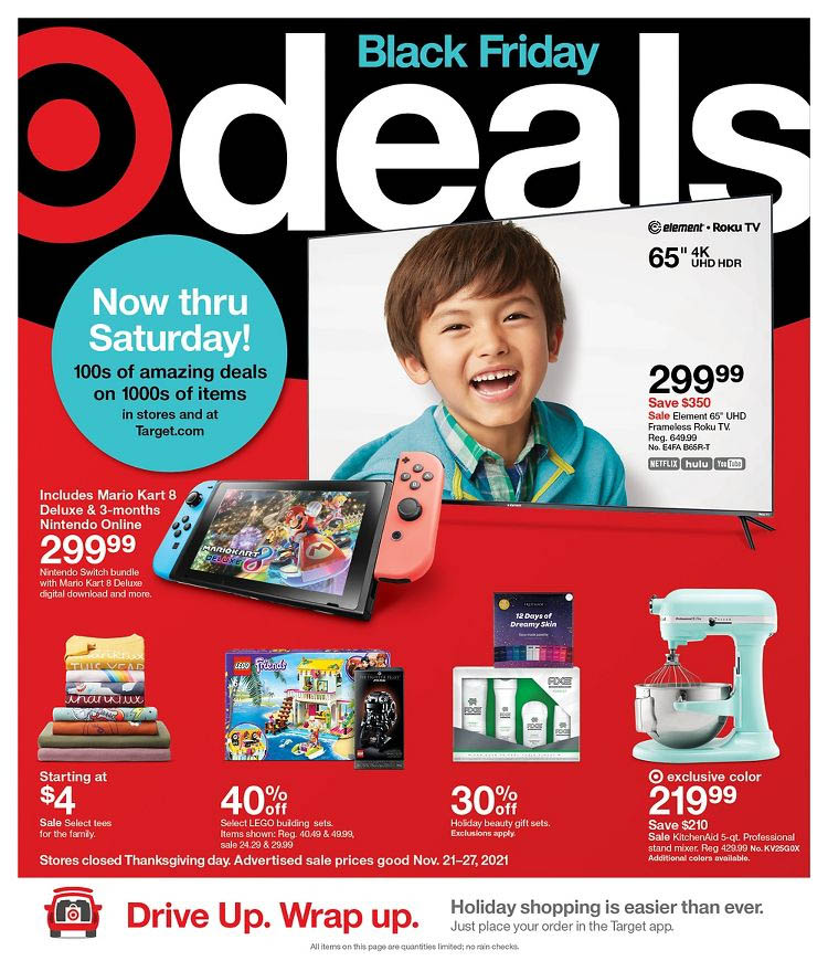 Target Black Friday Ad November