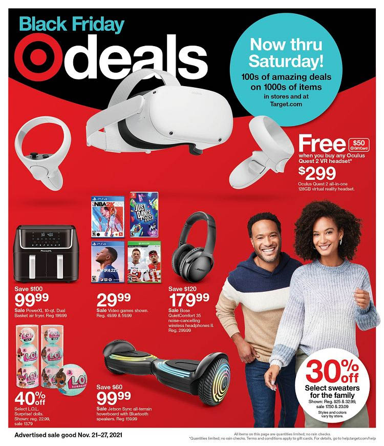 Target Black Friday Ad November