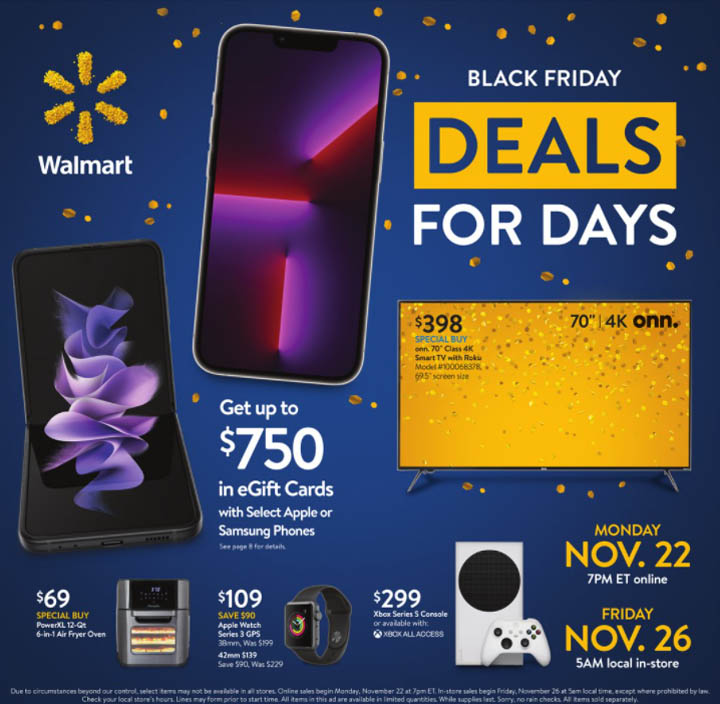 WALMART BLACK FRIDAY AD
