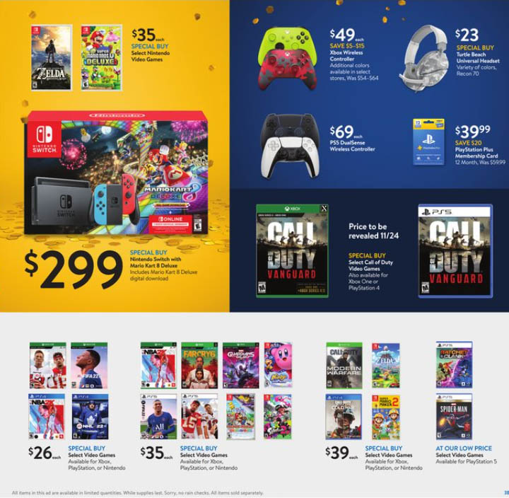 WALMART BLACK FRIDAY AD