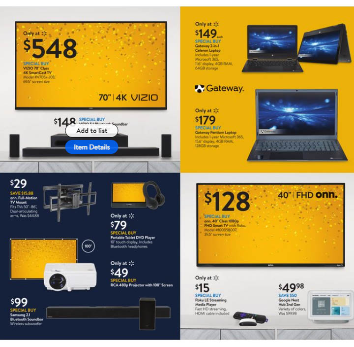 WALMART BLACK FRIDAY AD