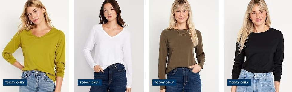 Womens Long Sleeve Tees