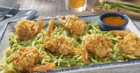 crab stuffed shrimp rangoon