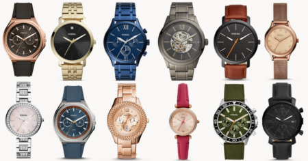 fossil watches header