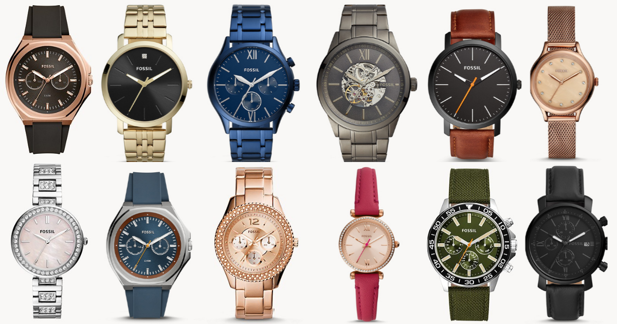 fossil watches header
