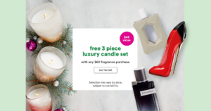 luxury candle set